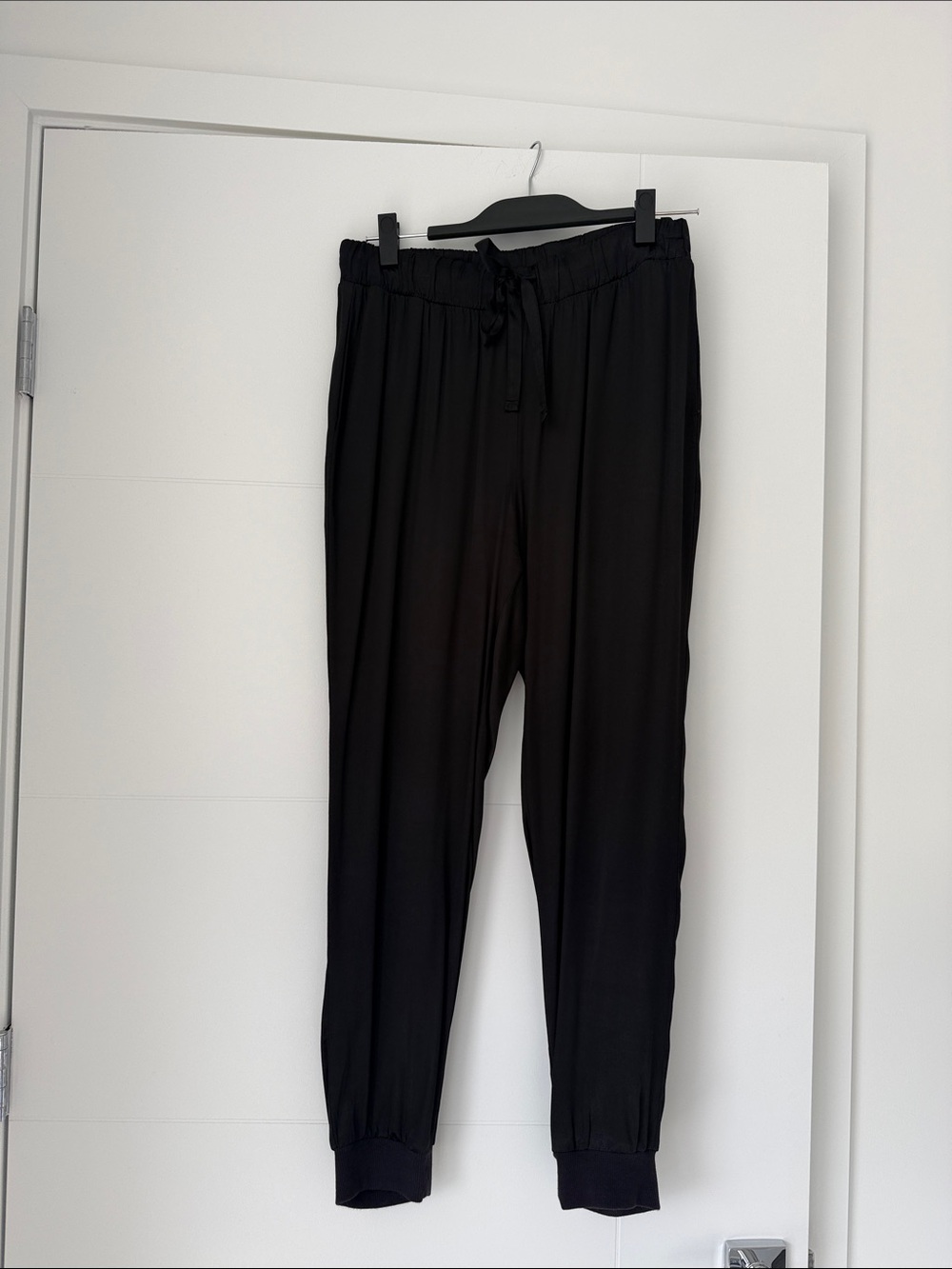 Nation LTD Black Drawstring Joggers